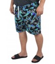 Short Estampado Tactel Elastano P M G GG Preto Cinza